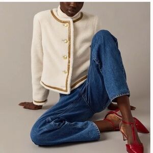 J. Crew Collection Sherpa Lady Jacket